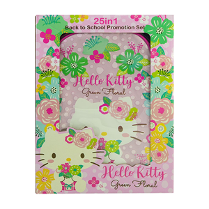 ست 25 در 1 کوله پشتی 46 سانتی هلوکیتی Hello Kitty مدل Promotion Items 25 in 1 - Hello Kitty_کوله پشتی